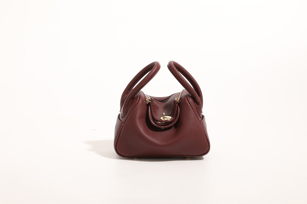 High-End Bag Doctor Bag Lindy Bag Lychee Pattern Women's Handbag Single Shoulder Crossbody Bag Pillow Bag Women's Bag