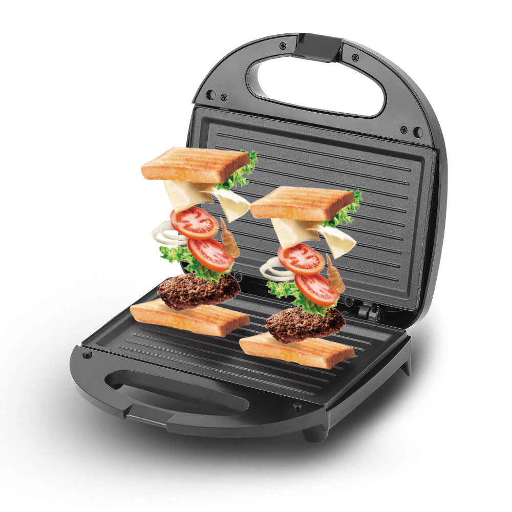 RAF European Standard Sandwich Maker Breakfast Machine Household Portable Toast Bread Baking Electric Griddle