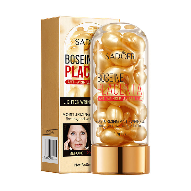 Capsule Essential Oil SADOER Snail Essence Milk Moisturizing and Rejuvenating Cream  Foreign Trade Wholesale