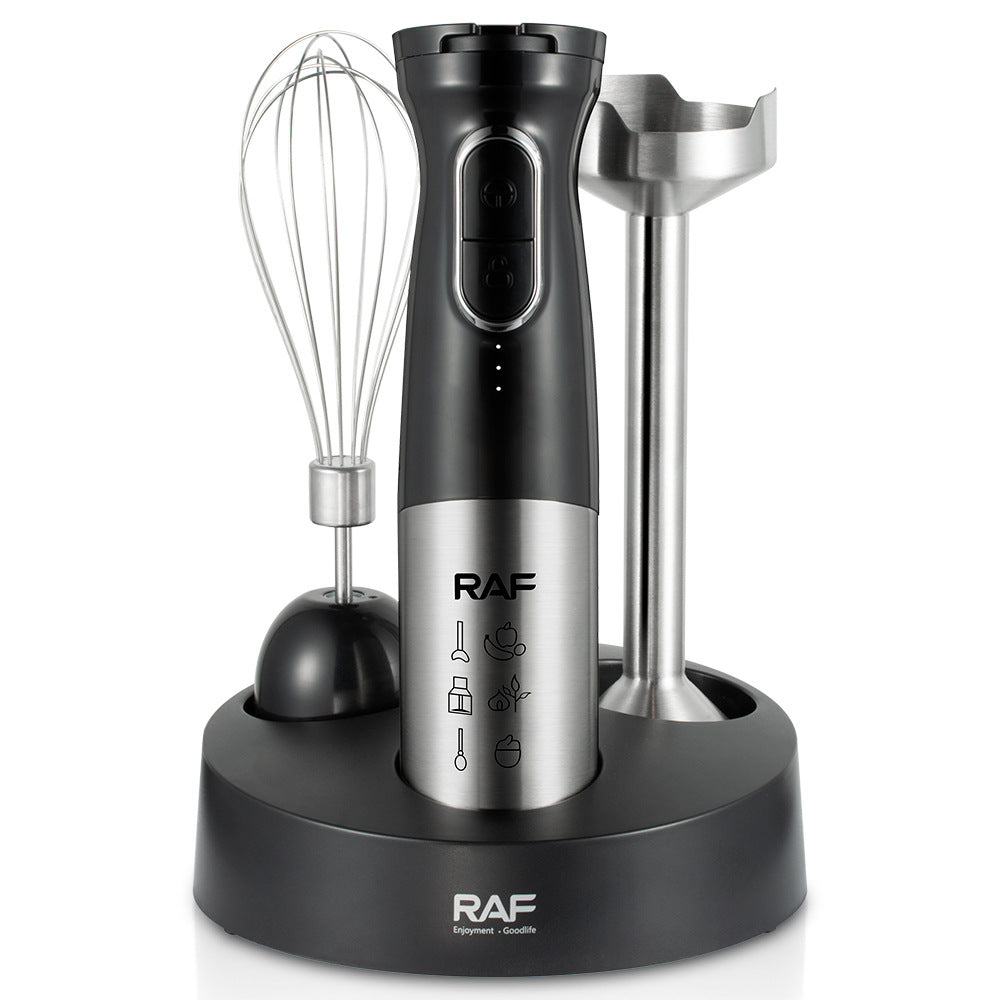 RAF EU Standard Portable Household Handheld Electric Stainless Steel Food Mixer Cooking Stick Blender300