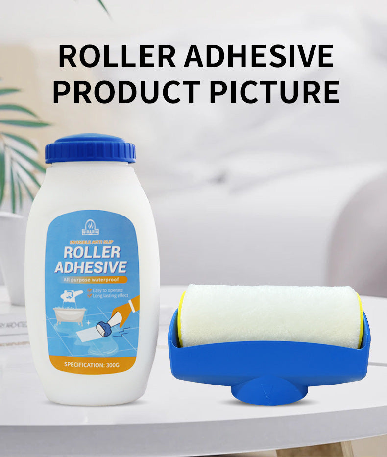 Home Floor Anti-Slip Bathroom Shower Room Glass Tile Floor Tile Marble Liquid Gel Paste Mildew Proof