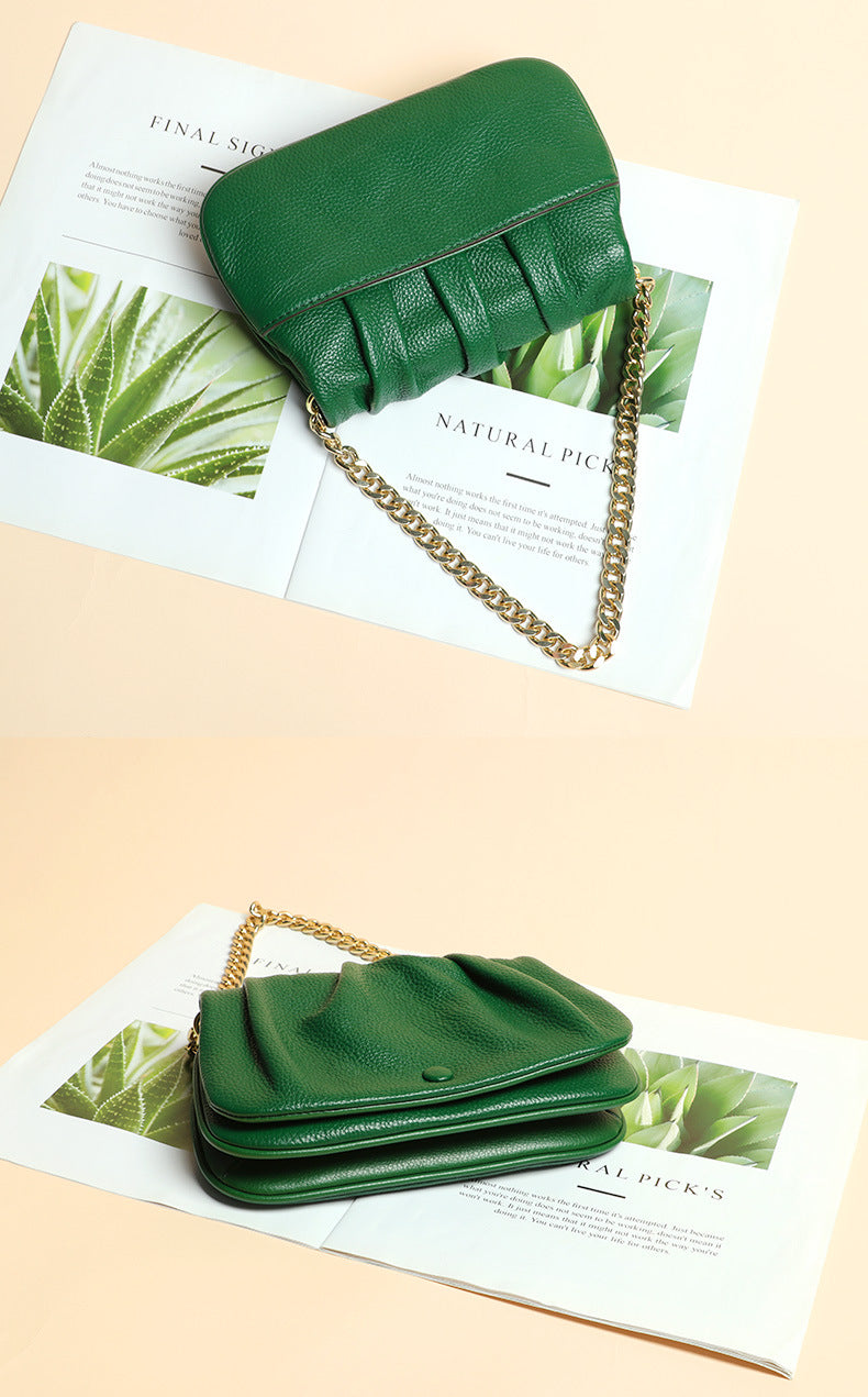 High-Quality Textured Wrinkled Cloud Bag for Women, New Fashionable Versatile Women's Bag, Daily Crossbody Bag, Stylish Single Shoulder Underarm Bag