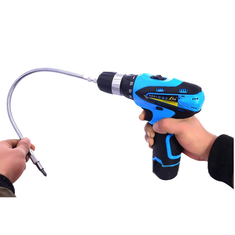 Hardware Tool Factory Universal Metal Flexible Shaft Bit Connection Rod Multi-angle Operation Rechargeable Drill Flexible Shaft