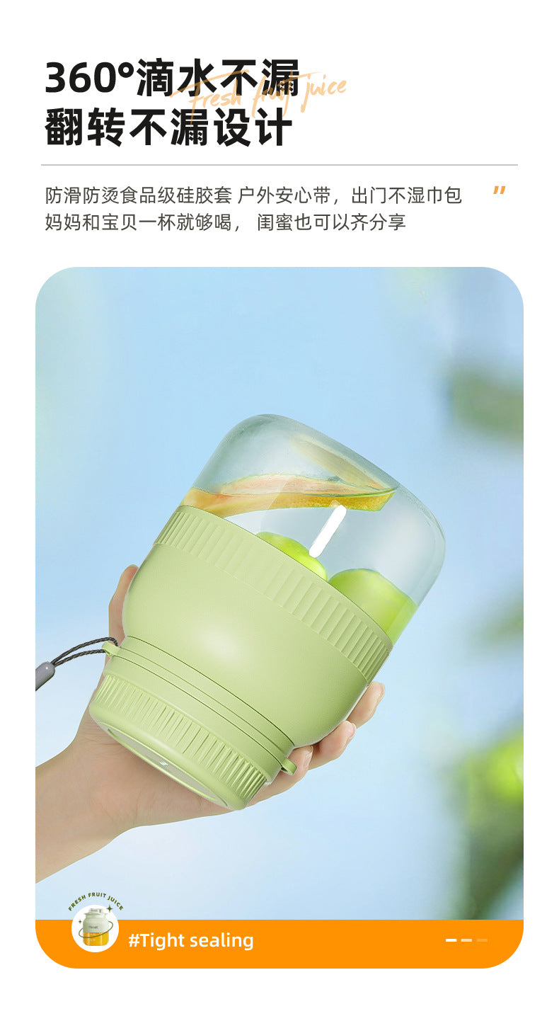 New Portable Small Electric Juicer Cup Multi-Functional Household Juice Maker Ton Ton Bucket Original Juice Machine