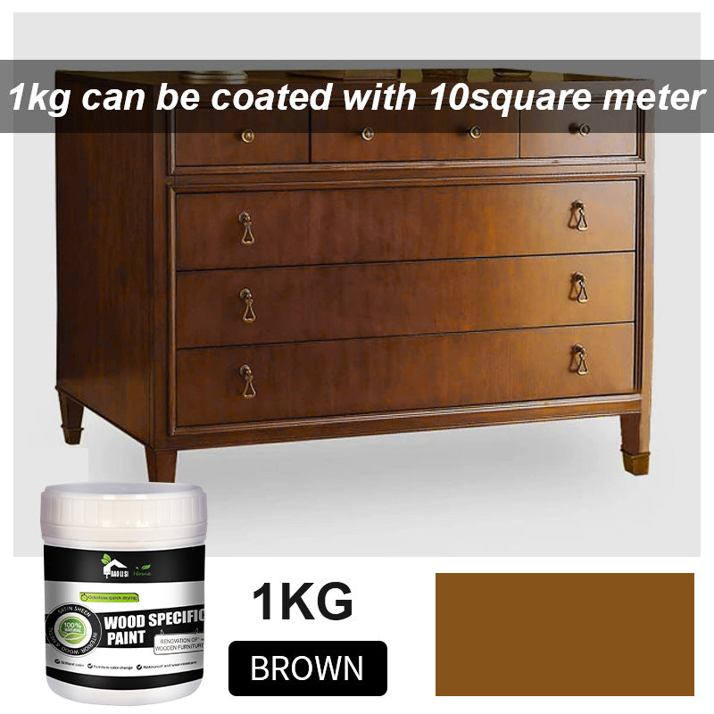 Wood Varnish Cabinet Window Frame Drawer Renovation Color Change Paint Water-based Renovation Latex Paint for Solid Wood Doors
