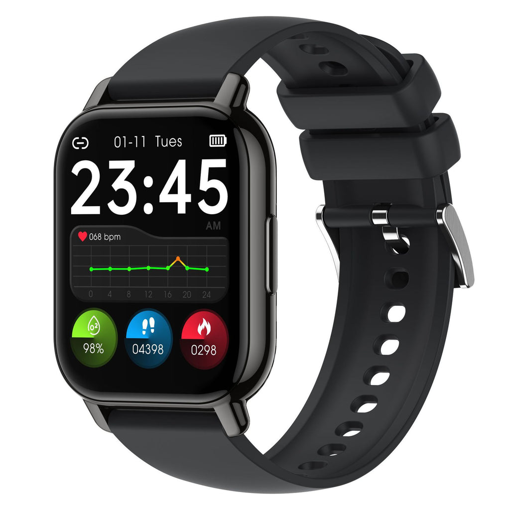 P66Smart Watch1.85inch Bluetooth call heart rate pedometer sleep monitor IP68Deep Waterproof Sports