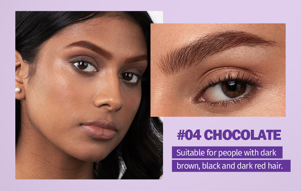 Hot-Selling Eyebrow Dye Cream Large Brush Head Eyebrow Hairline Multi-Use Smudge-Proof Makeup Press Wild Eyebrow Pencil