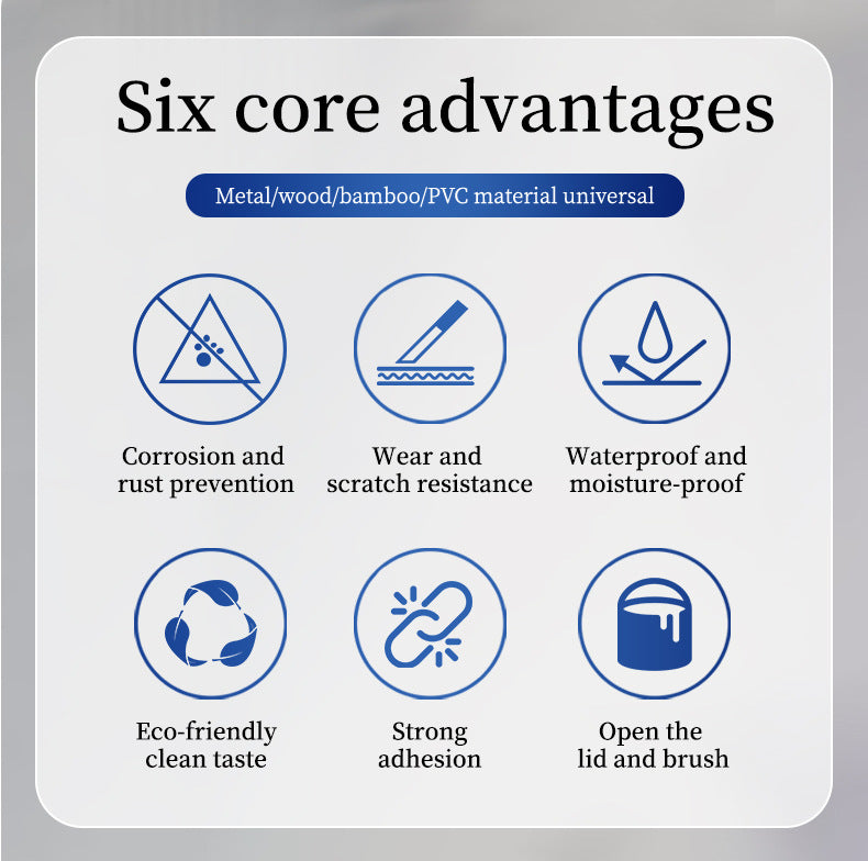 Water-based Anti-rust Paint Metal Paint Rust-free Rust Conversion Paint Color Steel Tile Renovation Rust Fixing Agent Multi-color Industrial Paint