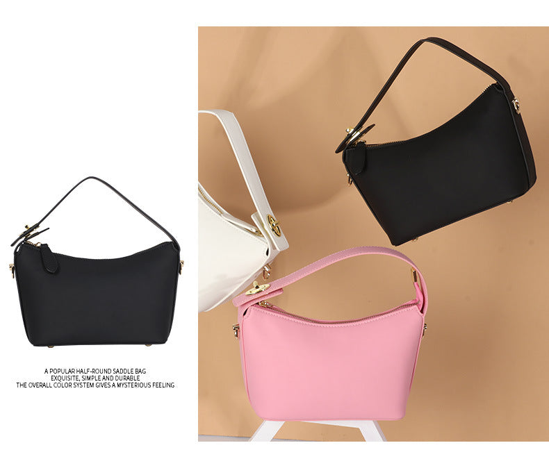 Special-Interest Design Bag Women2024Spring and Summer New Style Lunch Box Cloud Bag Handheld Casual Small Square Bag Single Shoulder Crossbody Bag