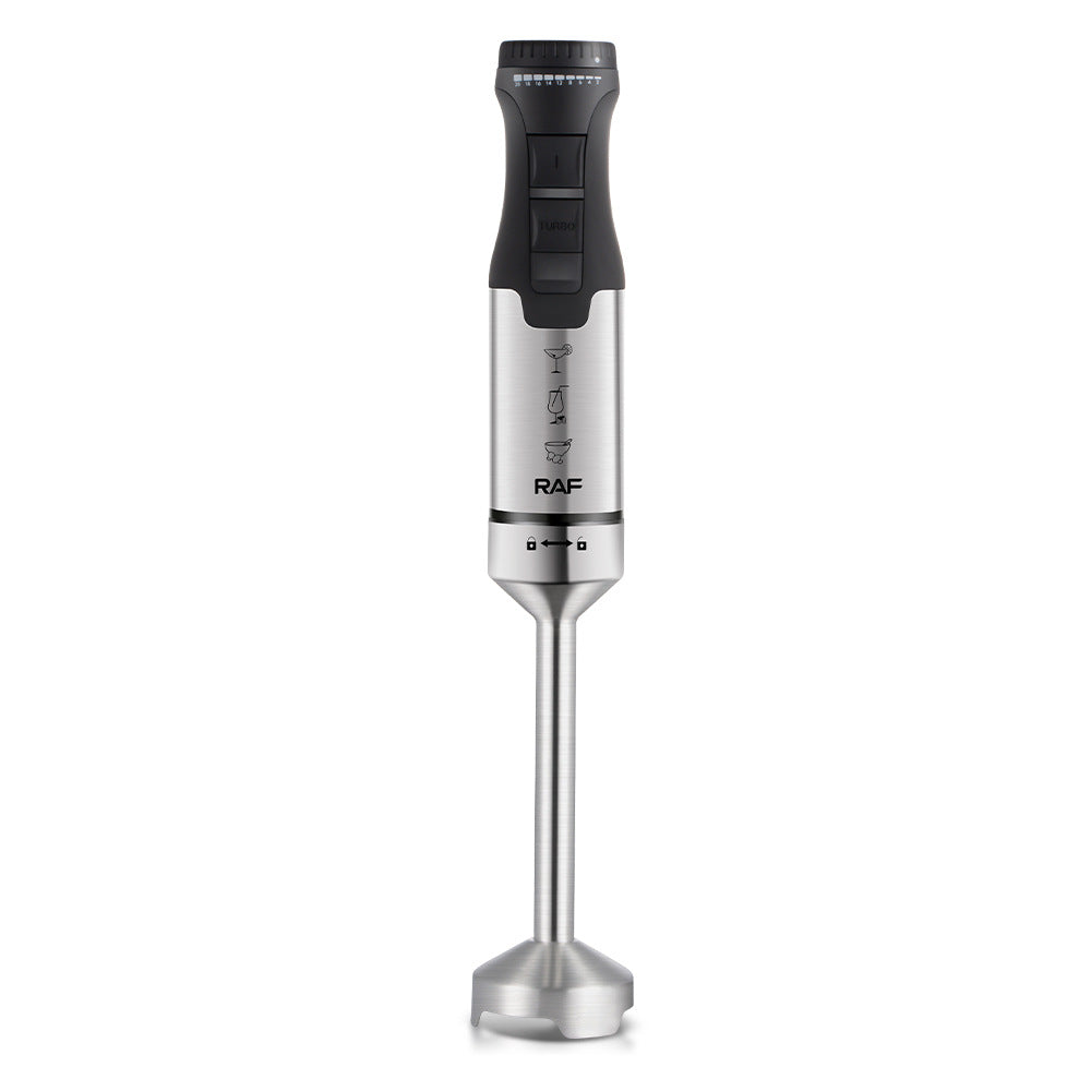 RAF EU Standard Portable Household Food Blender Handheld Electric Stainless Steel Cooking Stick Mixer383