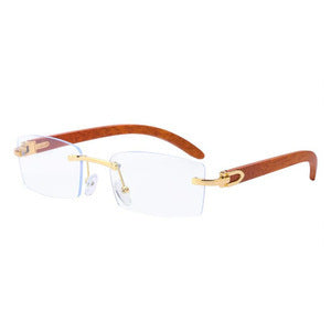 New Fashion Sunglasses for Men Ultra-Clear Frameless Sunglasses Ocean Lens Diamond Cut Edge Trendy Wholesale7533