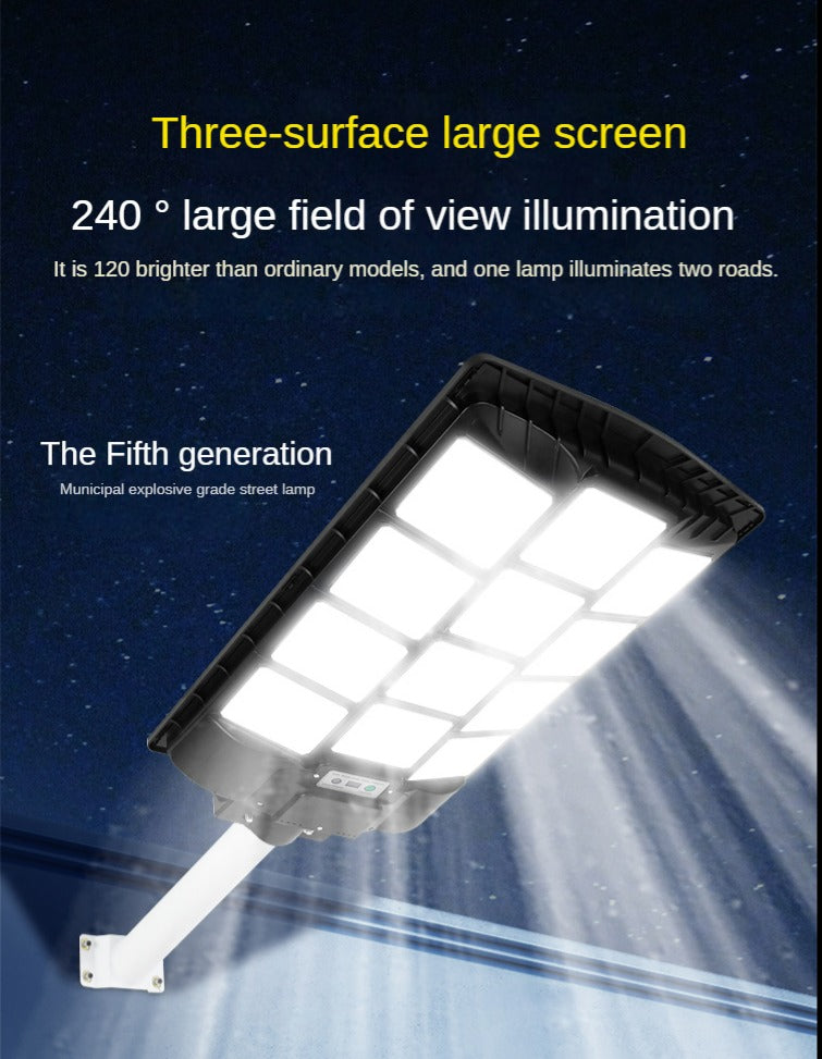 600W 800W 1000W High-Power Energy-Saving Outdoor Integrated Solar Lamp