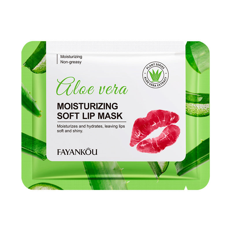Plant and Fruit Lip Mask Series FAYANKOU Moisturizing Anti-Chap Hydrating Lip Patches Cross-Border Wholesale