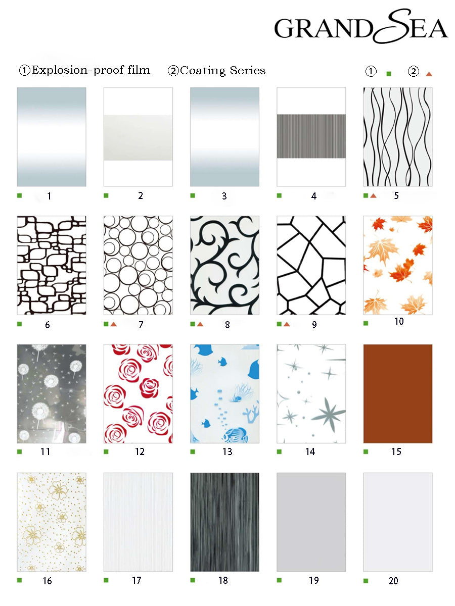 Wholesale Clean Tempered Glass Bathroom Shower Sliding Doors for Building