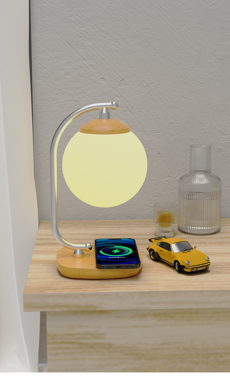 Moon15w Radio Outdoor Camping Atmosphere Lamp Bedroom Table Lamp Bedside High-end Eye Protection Night Light