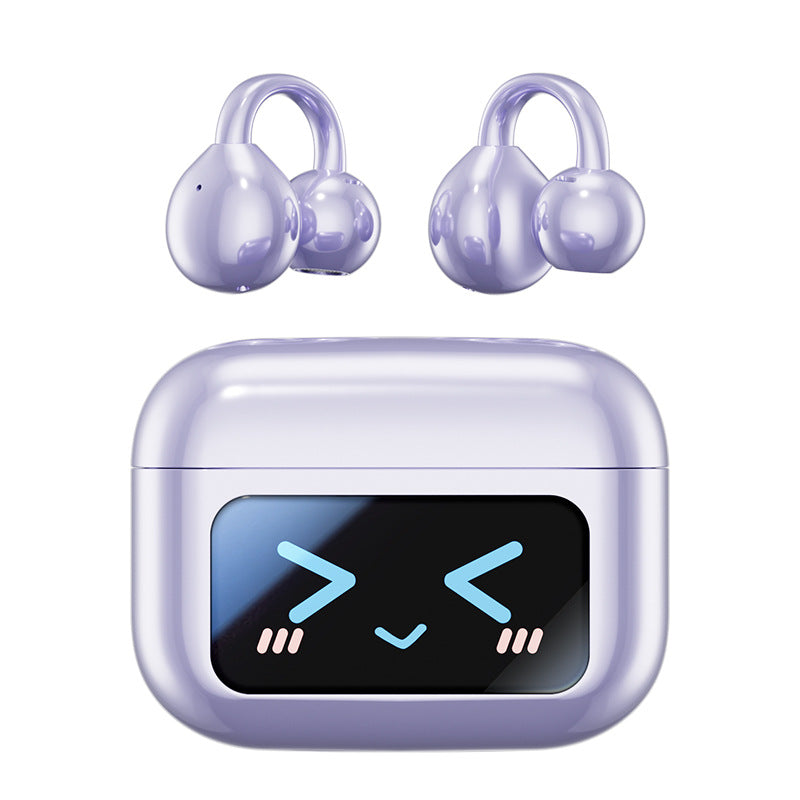 M100Hot-selling Popular Clip-on Touch Smart Color Screen High-Quality Bluetooth Earphones Wholesale from Factory Source