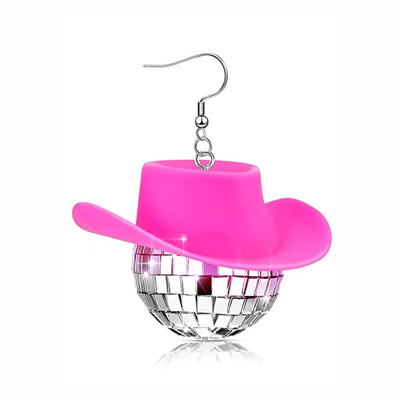 Women's Earrings Non-mainstream Cap Earrings Nightclub Accessories Stud Earrings disco Disco Party Earrings