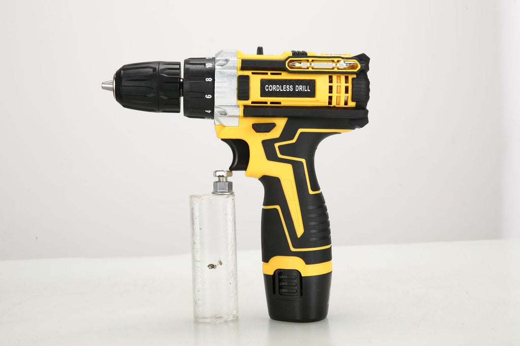 Multifunctional Set Lithium Electric Drill Rechargeable Hand Drill High Power Two-Speed Variable Speed Household Electric Screwdriver