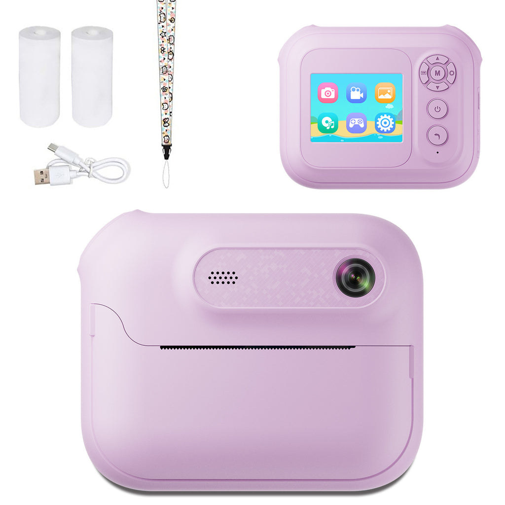 Hot-selling Polaroid Camera Children's Toy Can Take Photos and Print Black and White Photos Directly with Built-in