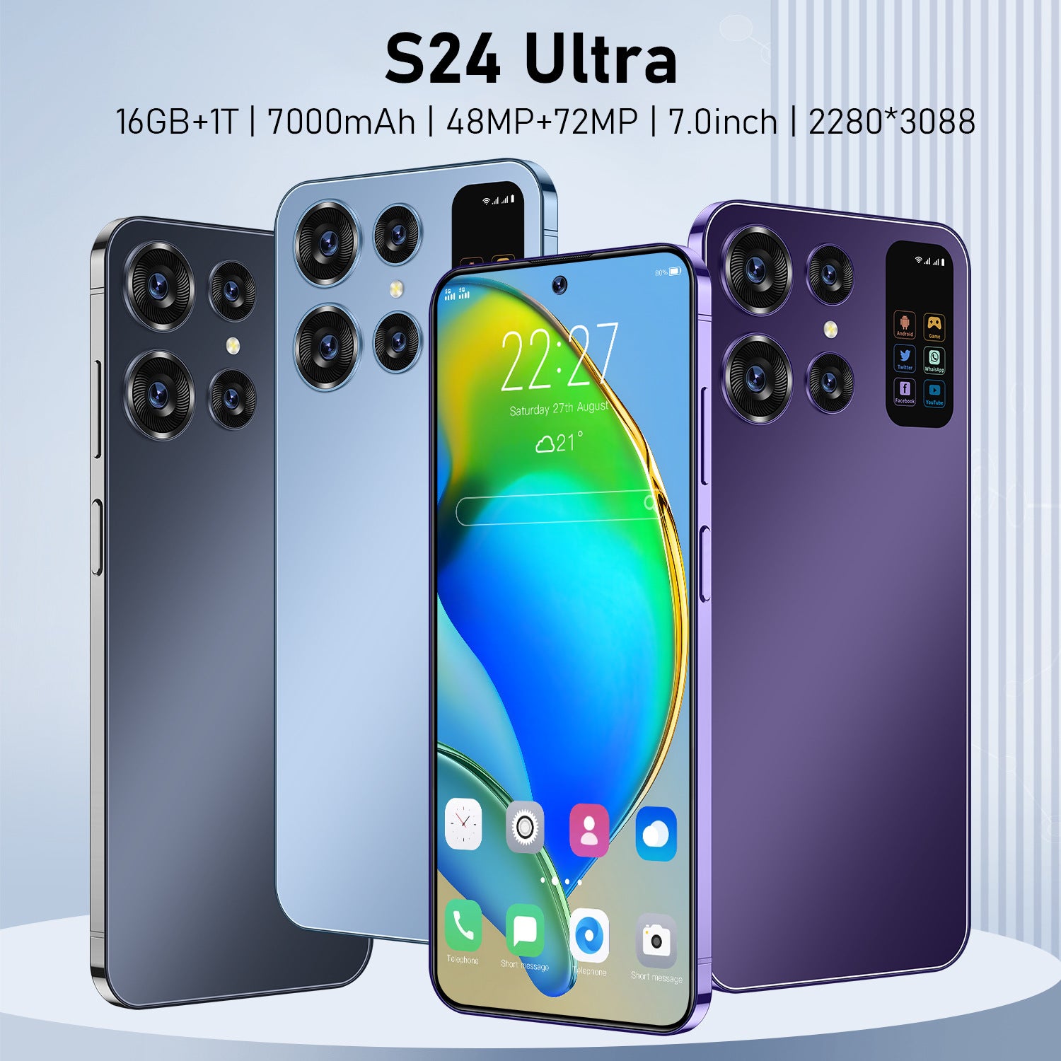 S24ultra Products in stock new16+1TG Android Smartphone All-in-One Source Available