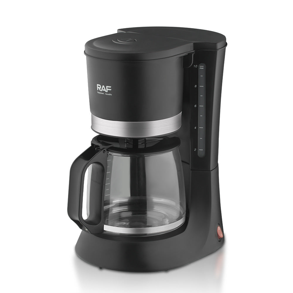 RAF Drip Coffee Maker Household Automatic Integrated Small Coffee Machine EU Plug Office Bedroom Moka Pot