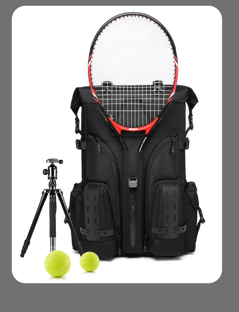 OZUKO Tactical Backpack Men's Shoulder Large Capacity Waterproof Baseball Bag Outdoor Travel Multifunctional Trendy Sports Bag