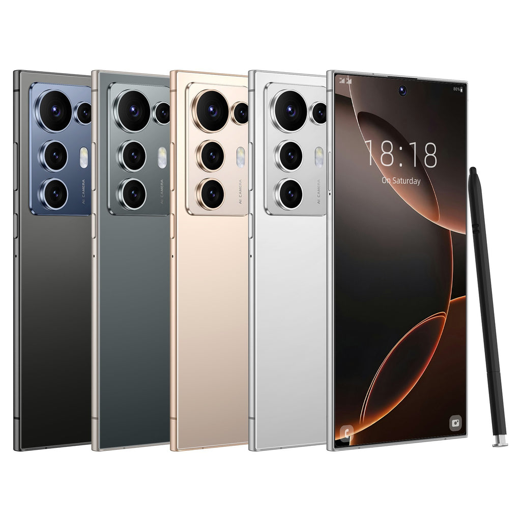 New S25 Ultra Smartphone12+512 7.3Inch Large Screen C25Ultra Mobile Phone
