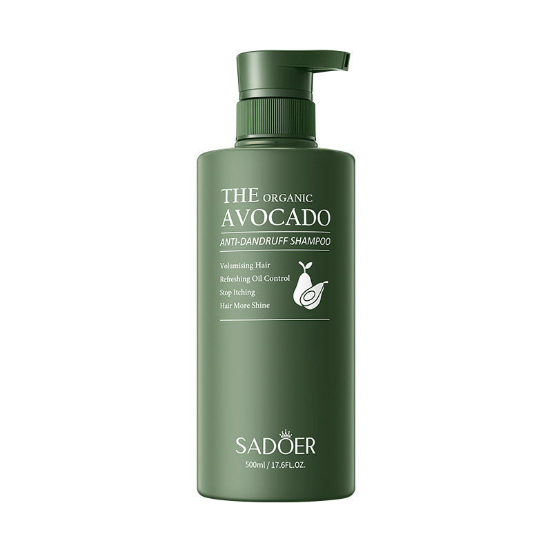 Avocado Anti-Dandruff Oil Control Shampoo SADOER Fluffy Deep Cleansing Shampoo  Wholesale