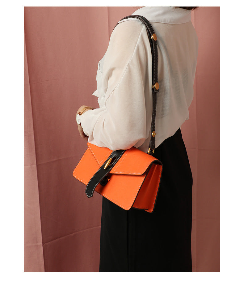 Korean Style Summer Trend Simple Fresh Versatile Women's Single Shoulder Crossbody Small Square Bag Female Internet Celebrity Same Style Women's Bag