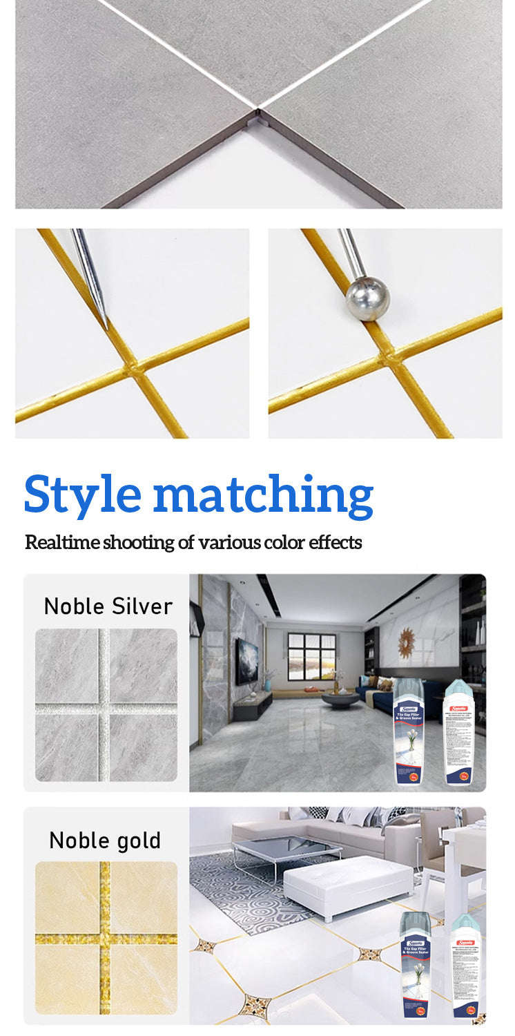 Aircraft Head Grout Sealant Odorless Waterproof Mildewproof Water-based Tile Grout Sealant Filling Joint Agent Manufacturer