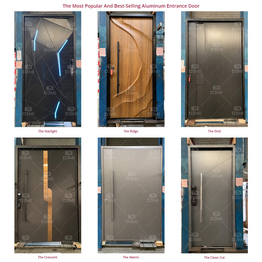 Australian Standards Soundproof Insulation Villa Entrance Door Waterproof House Main Door Insect Resistant Home Front Door