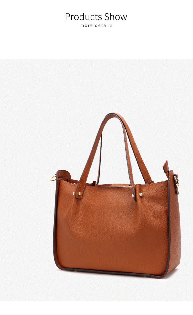 Spring and Autumn New European and American Fashion Trend Single Shoulder Bag Personality Versatile Elegant Large Capacity Crossbody Handbag for Women Manufacturer