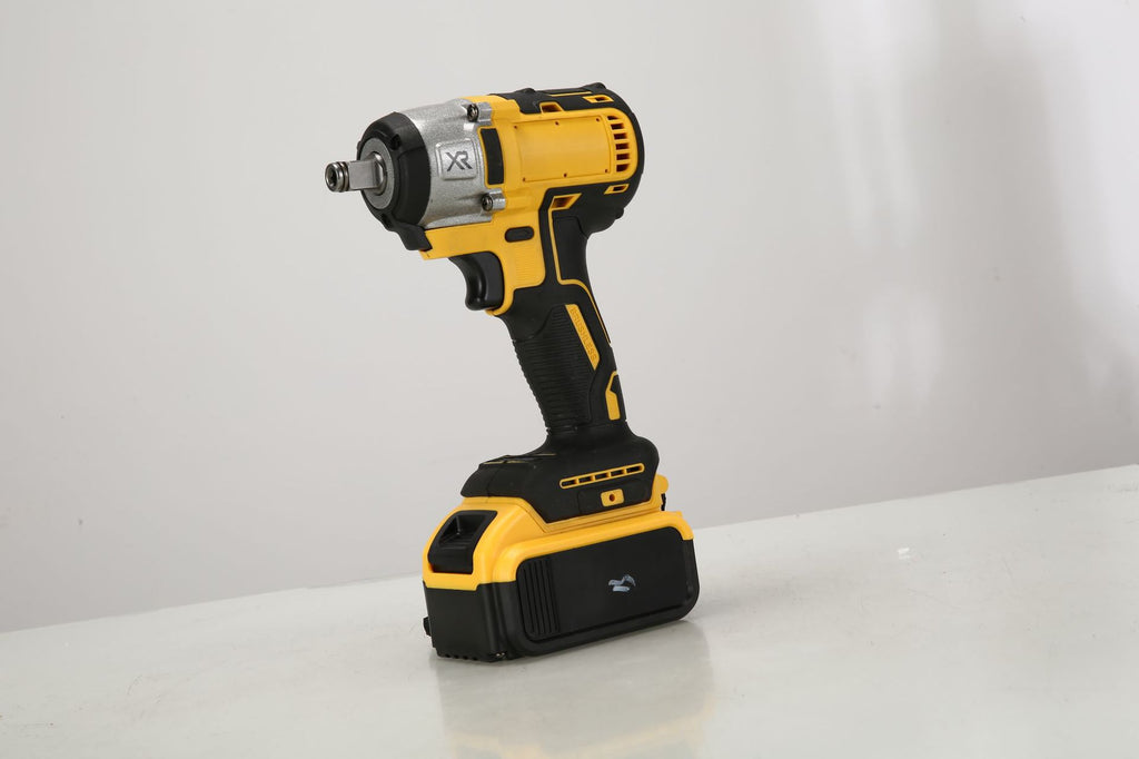 Wholesale4Set of Electric Tools Four-Piece Set Lithium Battery Hand Drill Electric Hammer Electric Wrench Angle Grinder