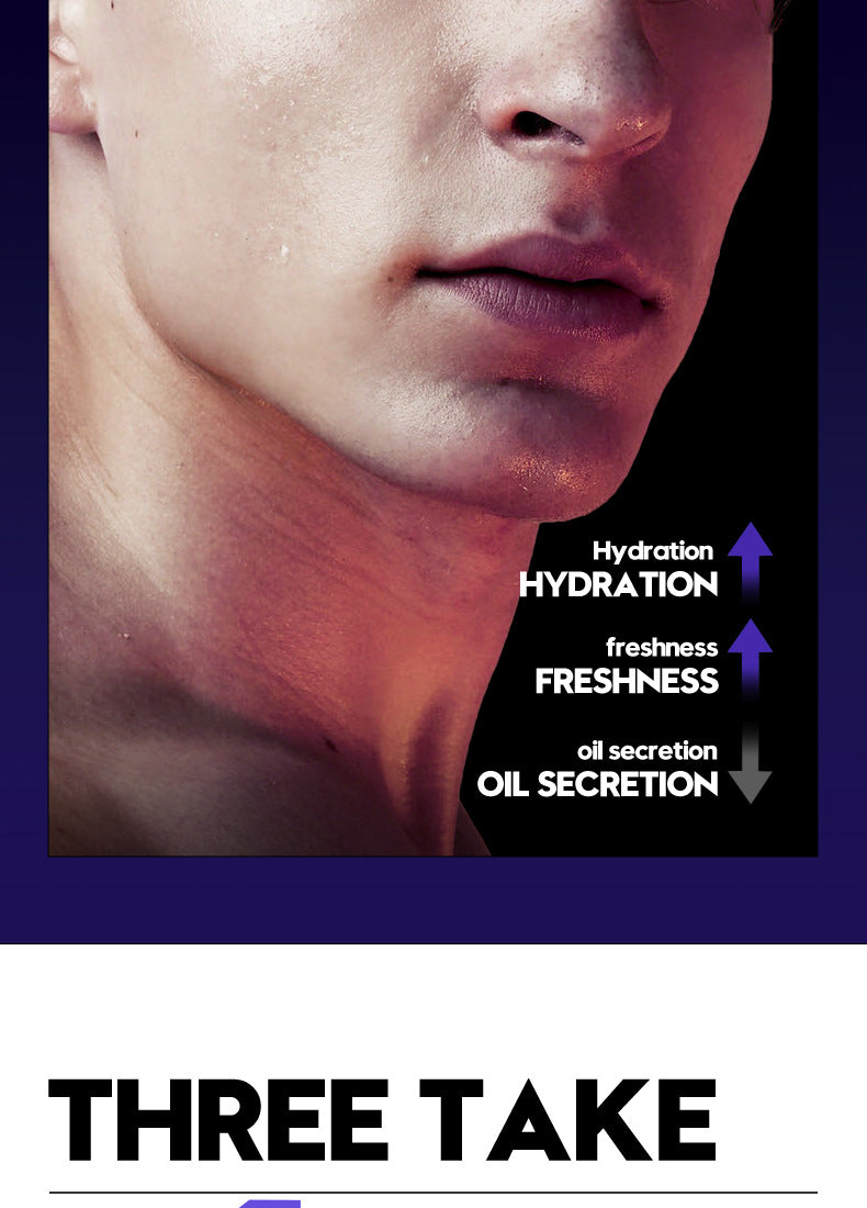 Men's Face Mask25g SADOER Cool and Refreshing Men's Hydrating Mask Stickers  Wholesale