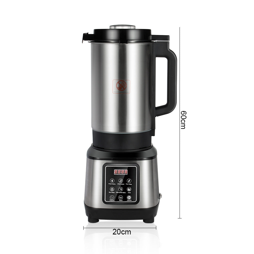 RAF European Standard Multifunctional Juicer Household Fully Automatic Fruit and Vegetable Juicer Cooking Machine Stainless Steel6L
