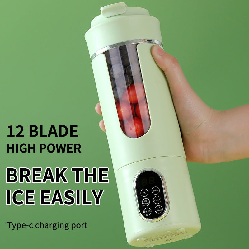 Household Multifunctional Juicer Small Portable Electric Mini Cup Multifunctional Fruit Juicer Cup for Home Kitchen