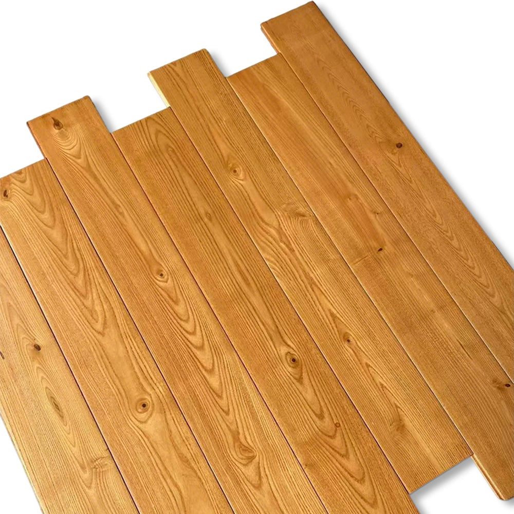 Custom Three-Layer Solid Ash Engineered Wood Flooring Prefinished Waterproof Anti-slip Outdoor Residential Commercial