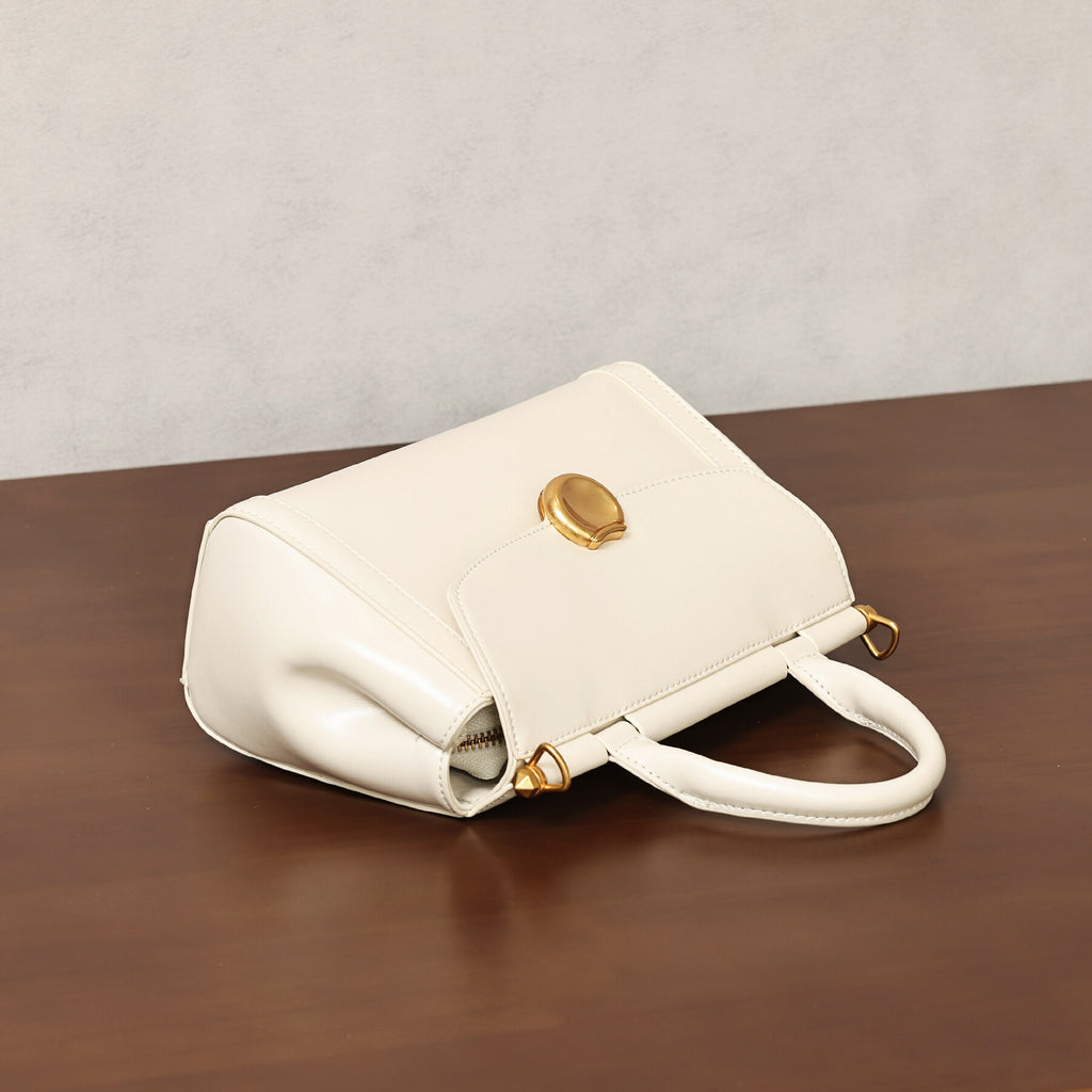 Vintage Simple Small Square Bag2025New Korean Style Personality Single Shoulder Bag Casual Crossbody Bag High-end Niche Handbag