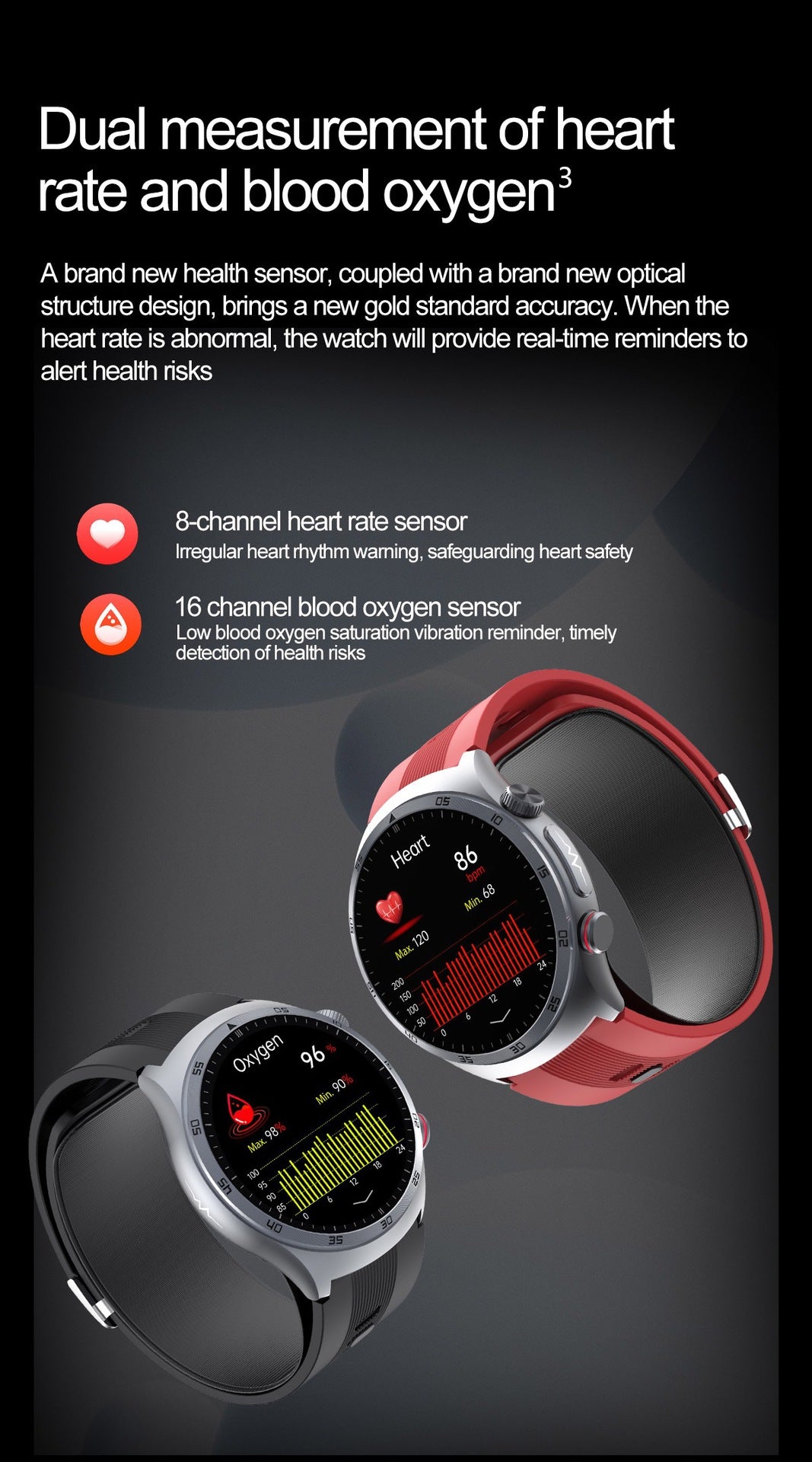 S25Pump Blood Pressure Watch Blood Sugar Blood Oxygen Bluetooth Call Heart Rate Blood Oxygen Monitoring Pump Blood Pressure Watch