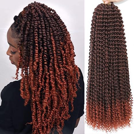 TEMU Hot Selling Cross-Border Export Crochet Hair Passion Water Ripple Curve15Crochet Hair Extensions African Wig Found