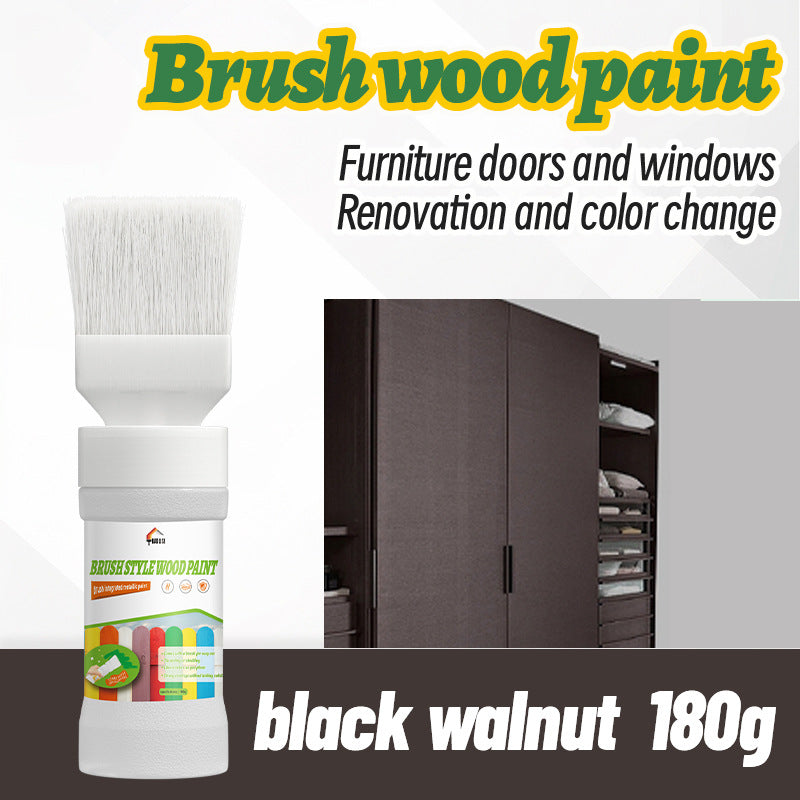 Wooden Brush Paint Solid Wood Cabinet Table Chair Water-Based Coating Door Window Furniture Renovation Color Change Latex Paint Oil Paint
