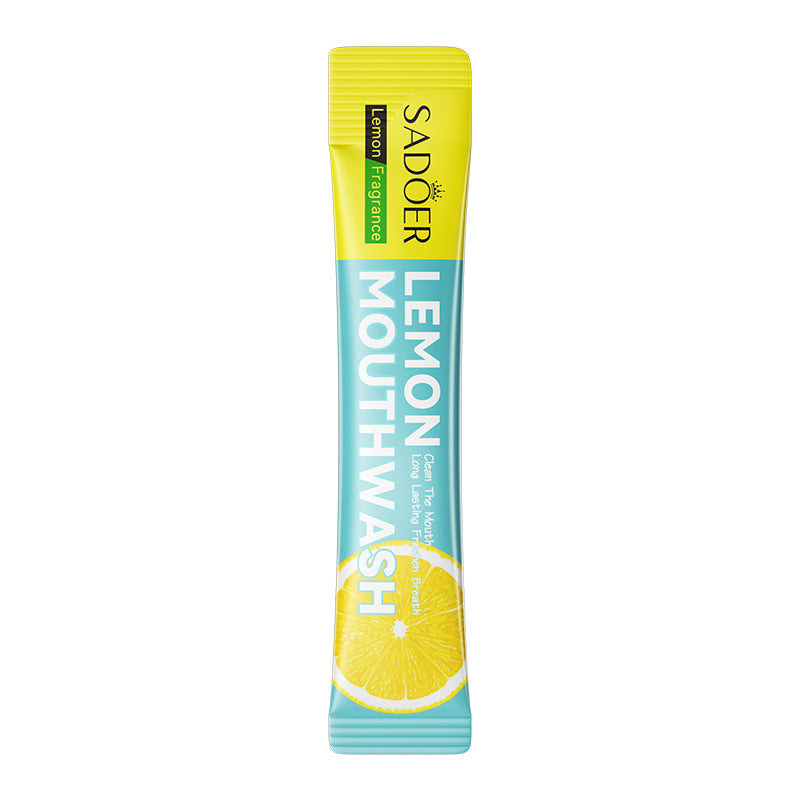 Cross-border Lemon Mouthwash Strips Oral Care Disposable Portable Cleaning Export Manufacturer Wholesale