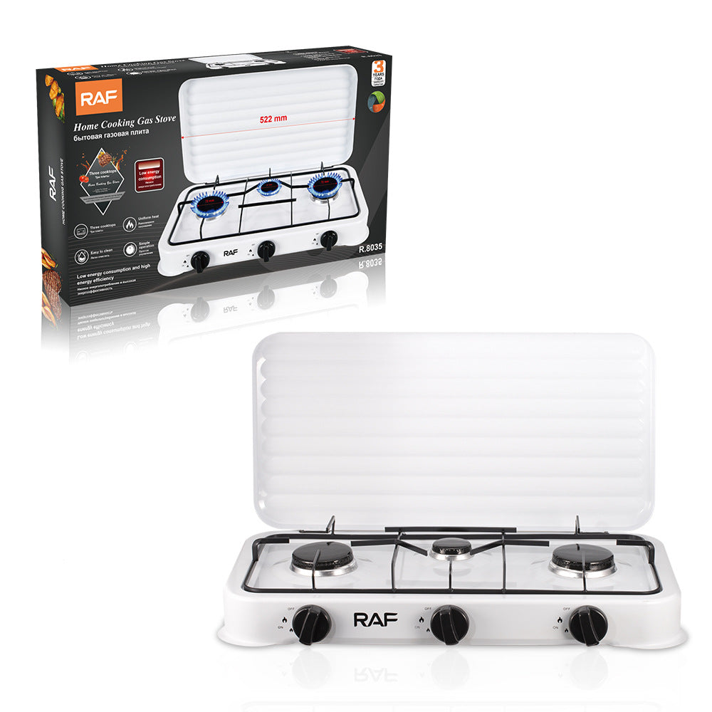 RAF Multifunctional Household Small Electric Stove Wholesale Three-Burner Gas Stove Small Household Appliance Liquefier R8035