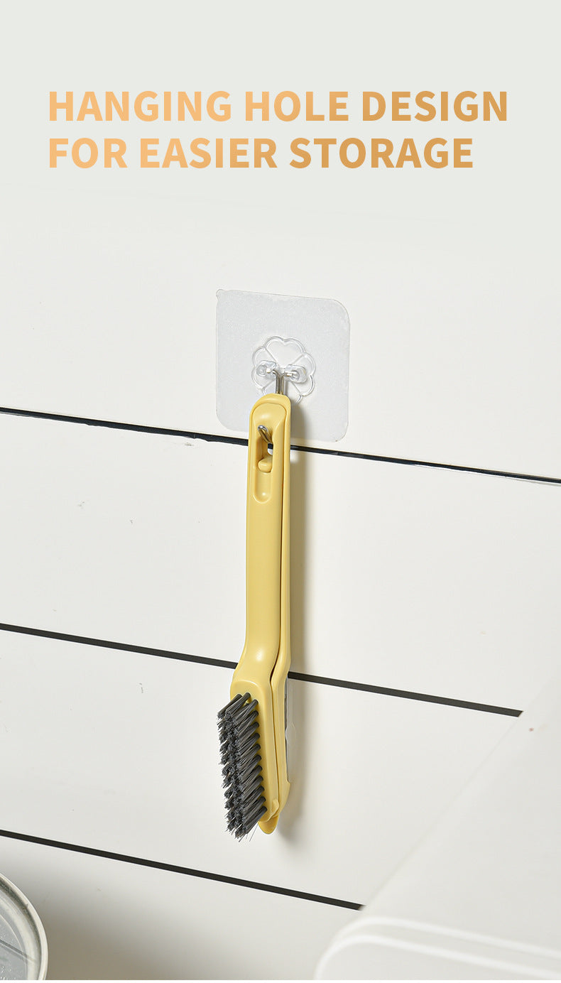 New Multifunctional Fruit and Vegetable Cleaning Tool, Two-in-One Peeler for Potatoes, Fruit Tree Cleaning Brush