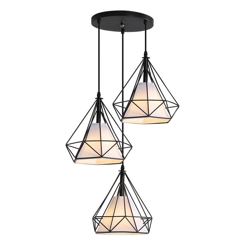 Restaurant Chandelier Three-Head Light Luxury Lighting Modern Simple Dining Table Bar Counter led Long Strip Dining Room Light2025New Year