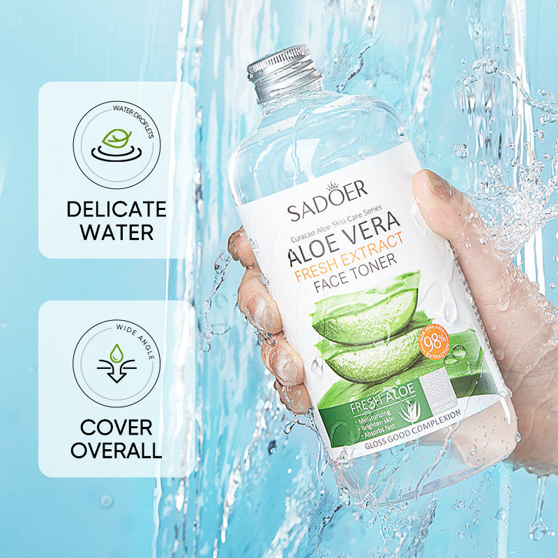 Aloe Lotion500ml SADOER Moisturizing Large Capacity Lotion  Foreign Trade Wholesale