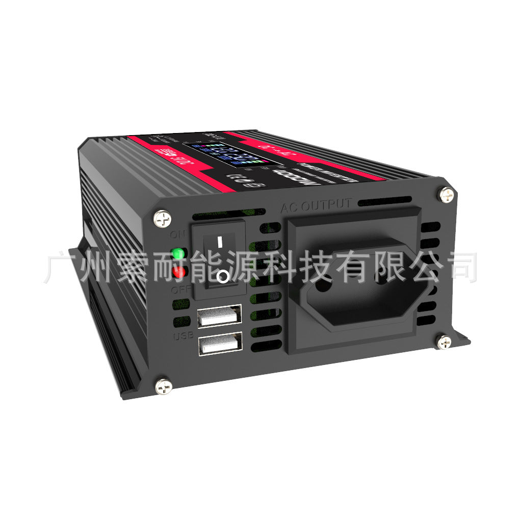 Vehicle Inverter300W 12V Turn110V220V Smart Digital Display Screen car power inverter
