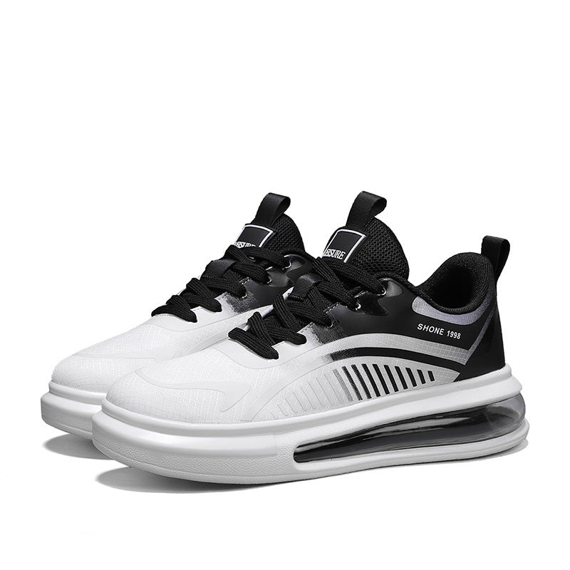 plus Size Spring New Comfortable Sports Shoes Casual Running Shoes Cushioned Lightweight Breathable Shock Absorption Trendy Shoes