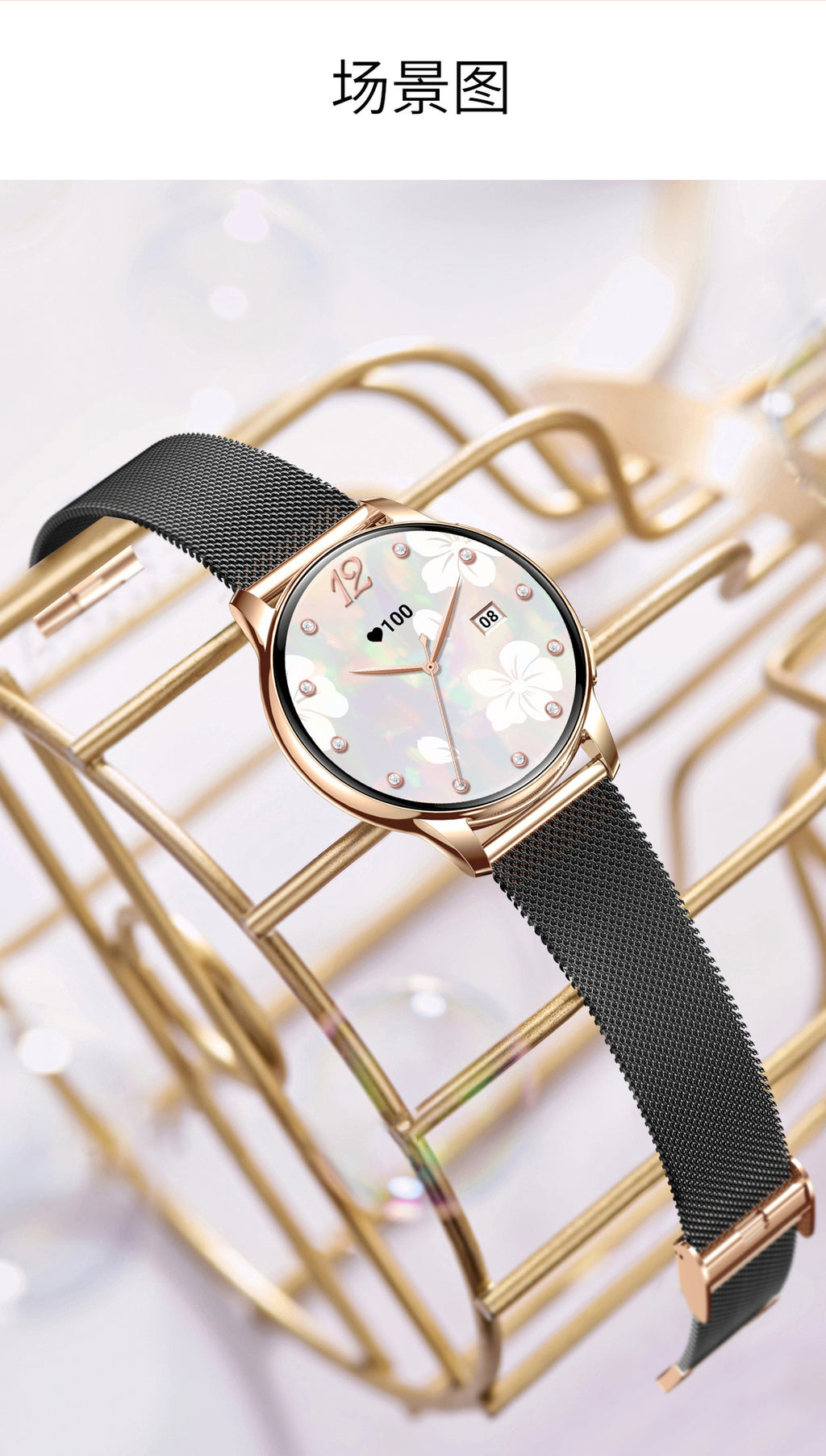 Y11Smart Watch Bluetooth Call Heart Rate Pedometer Sleep IP68Deep Waterproof Exquisite Women's Sports Three-Proof