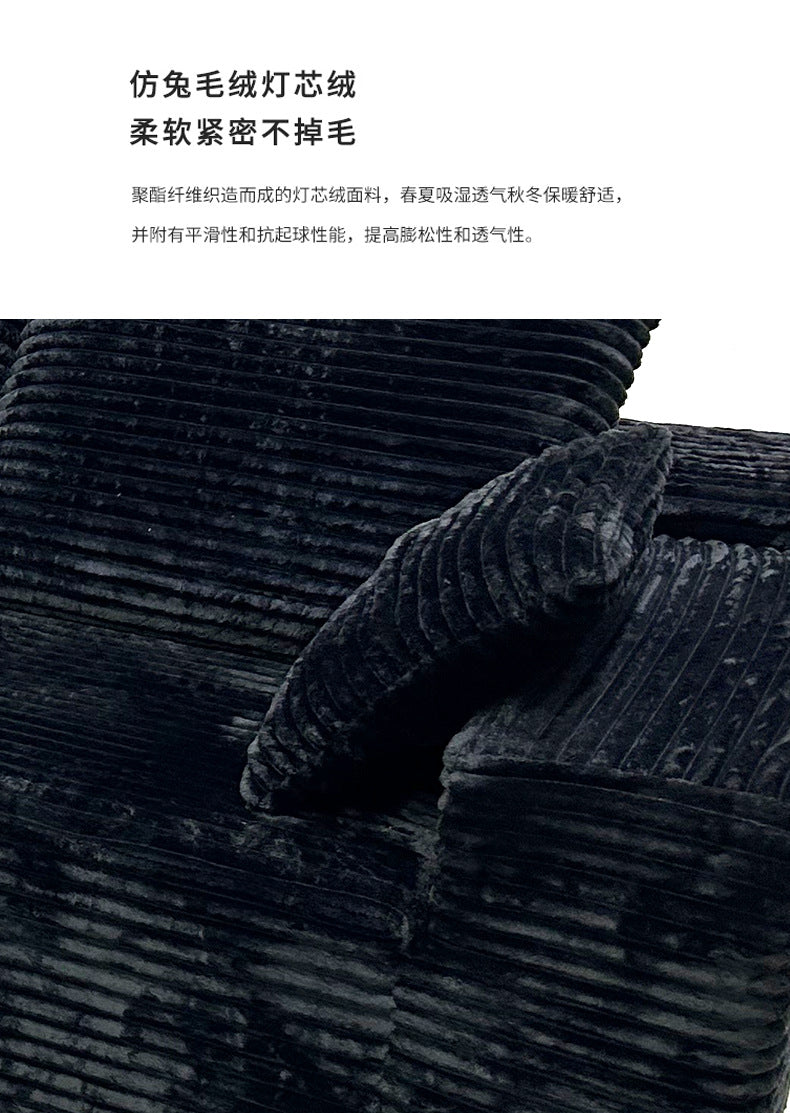 Amazon Hot Sale Fabric Sofa Full Sponge Roll Wrapped Sofa L Free Combination Lazy Shipping and tax not included